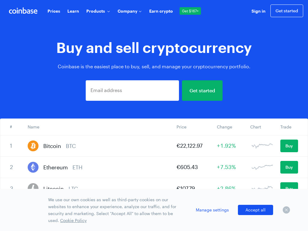 Coinbase Review | CryptoBits