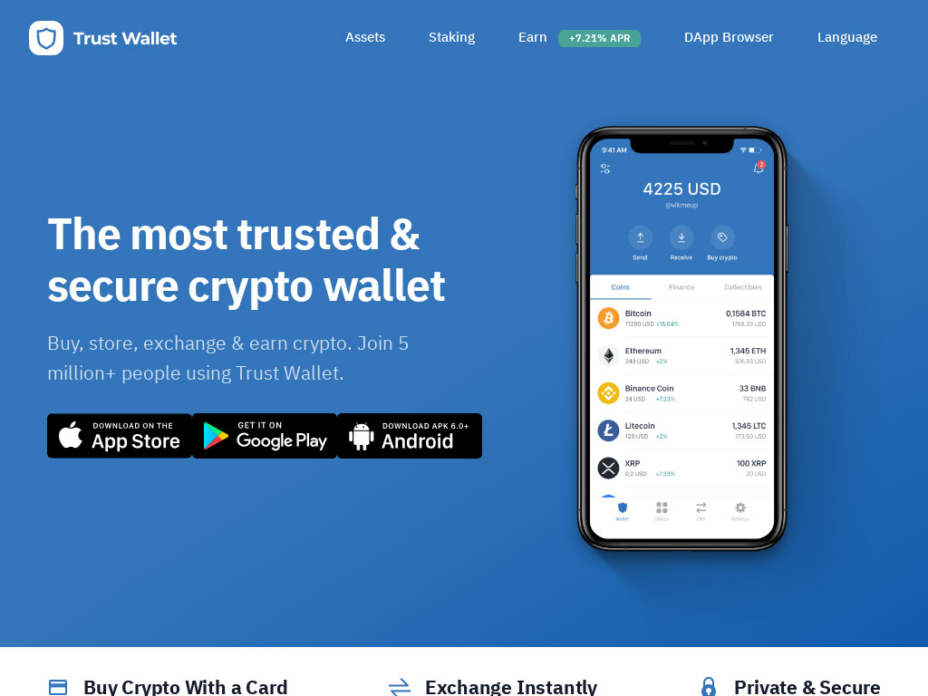 crypto.com to trust wallet time